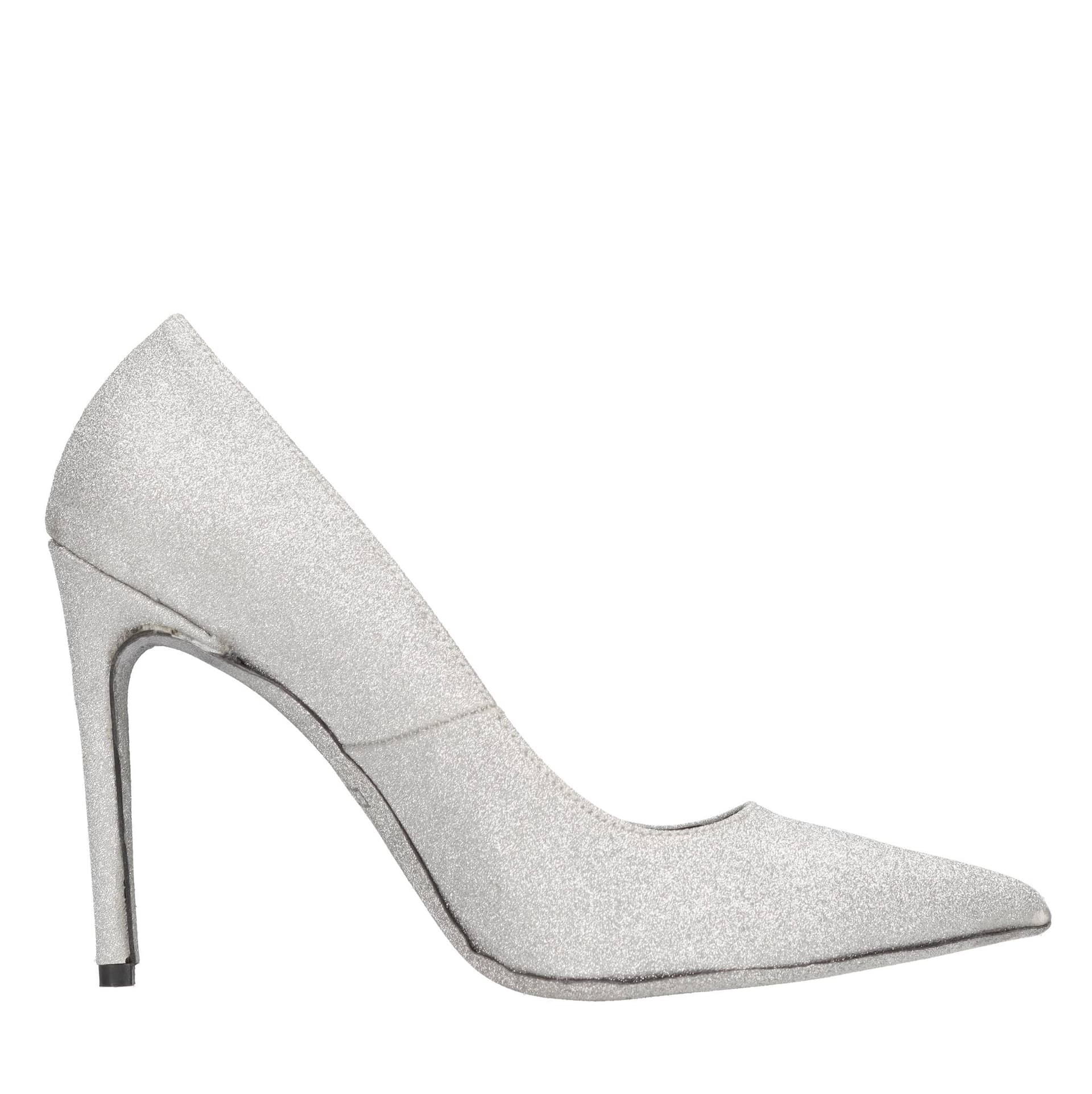 NCUB Scarpe con Tacco Argento da donna in Scarpe col tacco Drestige - Casamassima, commercioVirtuoso.it