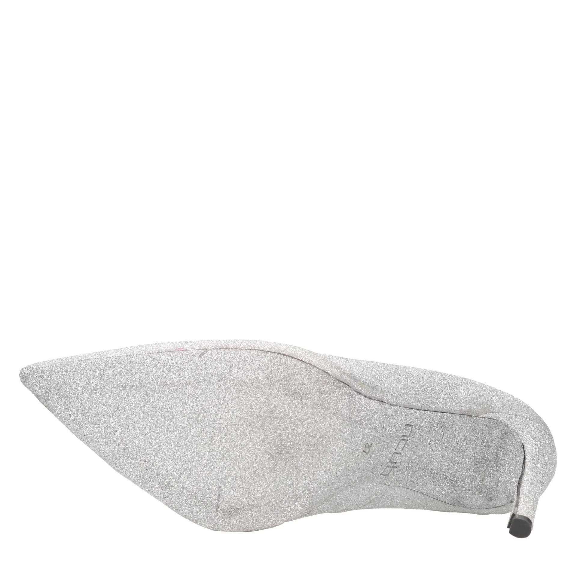 NCUB Scarpe con Tacco Argento da donna in Scarpe col tacco Drestige - Casamassima, commercioVirtuoso.it