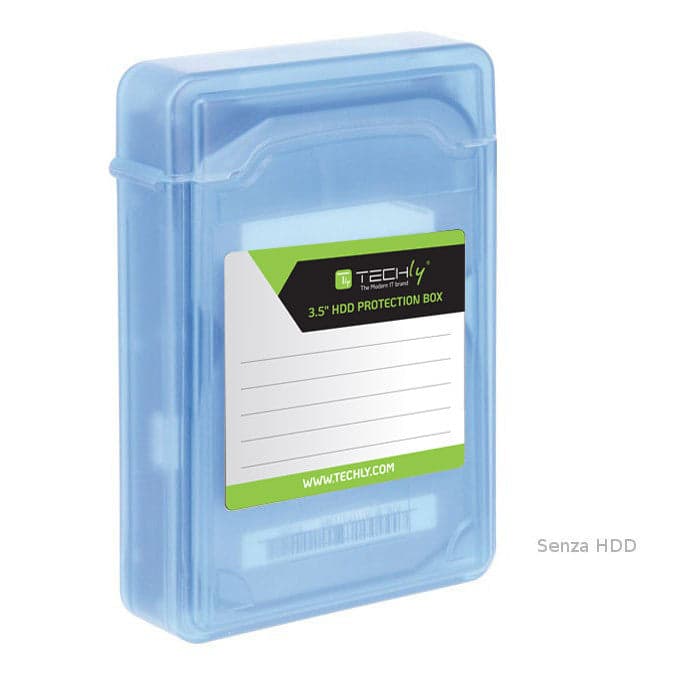 Scatola di Protezione per 1 HDD 3,5'' Azzurro Trasparente in  Scontolo.net - Potenza, commercioVirtuoso.it