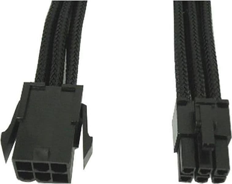 Cavo Prolunga PCI-E 6 Pin 30 cm con Guaina Nera in Cavi di alimentazione Scontolo.net - Potenza, commercioVirtuoso.it