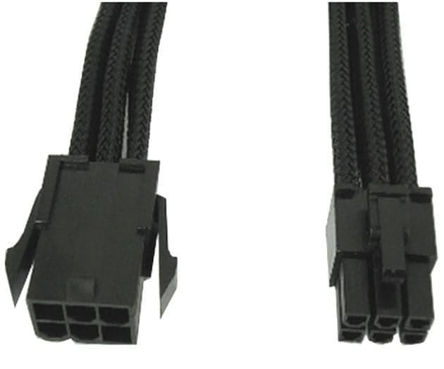 Cavo Prolunga PCI-E 6 Pin 30 cm con Guaina Nera in Cavi di alimentazione Scontolo.net - Potenza, commercioVirtuoso.it