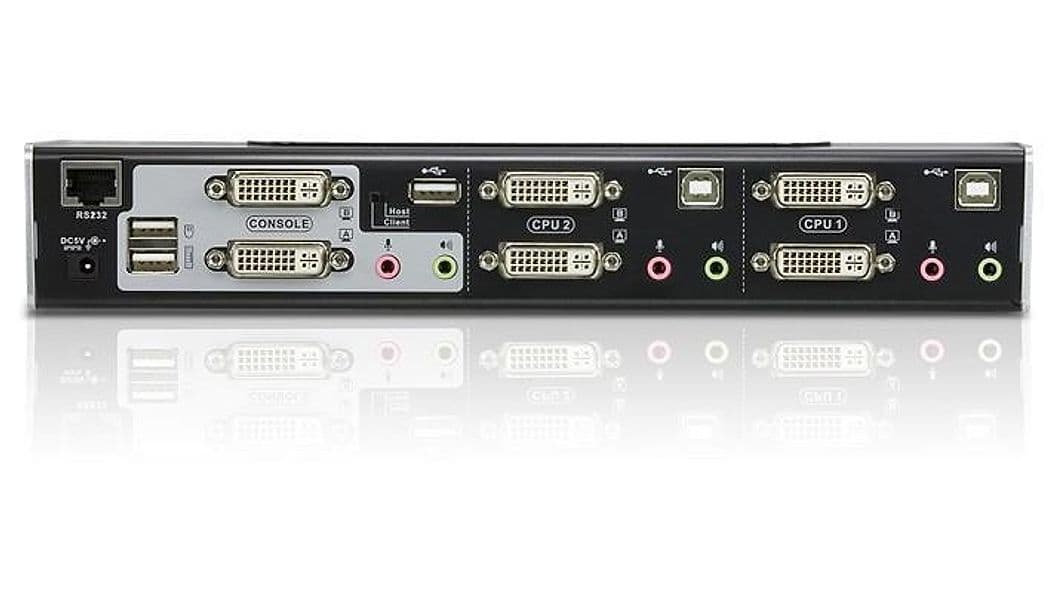Switch KVMP USB DVI Dual View a 2 porte, CS1642A in  Scontolo.net - Potenza, commercioVirtuoso.it
