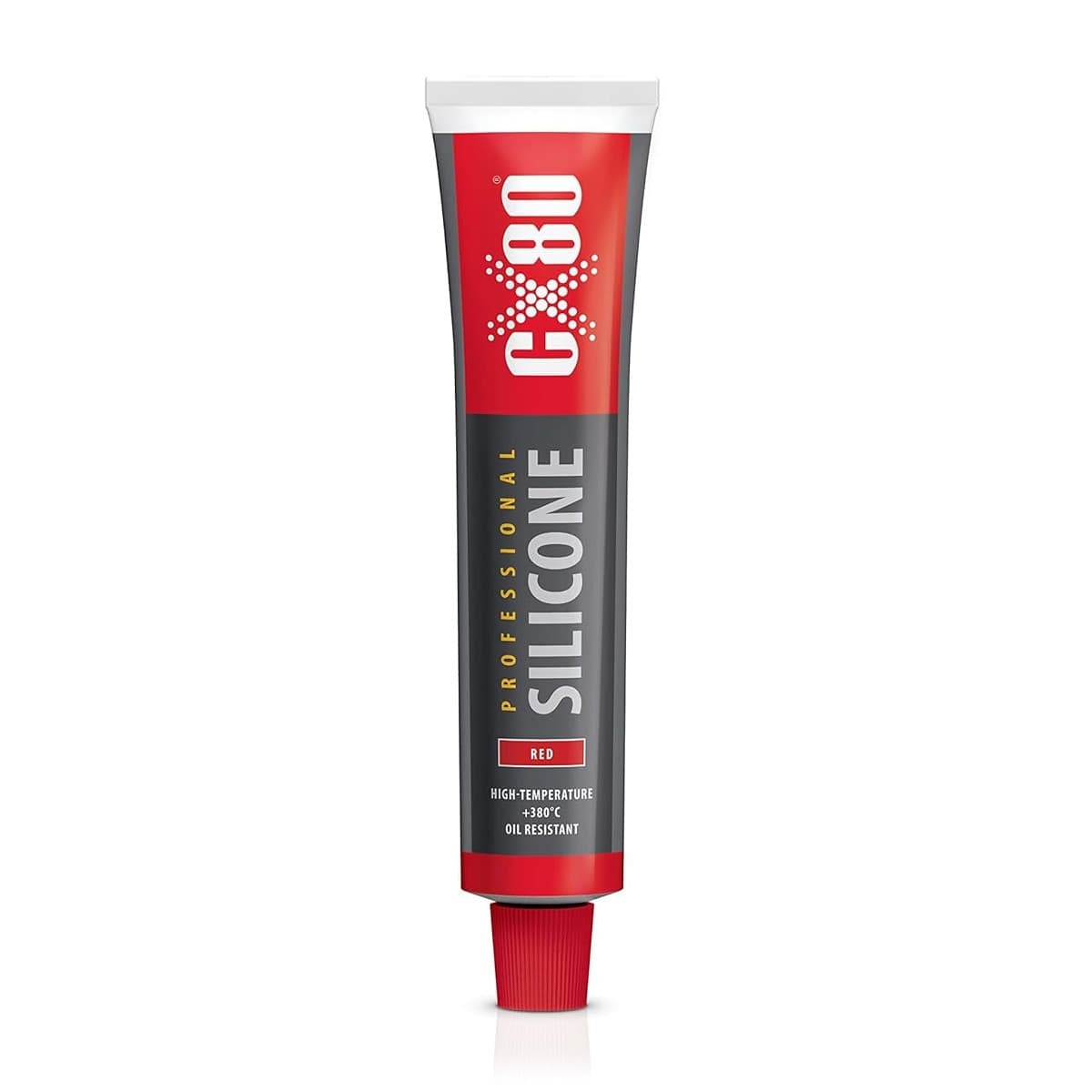 CX80 Professional Silicone 80 ml – Sigillante alta temperatura in Silicone Masterbrico - Longobardi, commercioVirtuoso.it