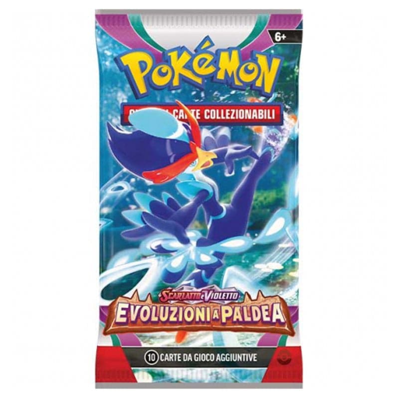 Pokemon Bustina Singola Scarlatto e Violetto 02 Evoluzioni a Paldea in Mazzi di carte da gioco Scontolo.net - Potenza, commercioVirtuoso.it
