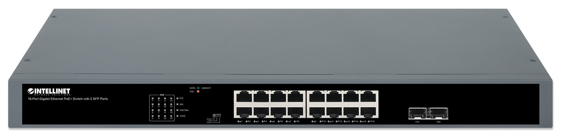 Gigabit Ethernet Switch PoE+ 16 porte con 2 porte SFP in  Scontolo.net - Potenza, commercioVirtuoso.it