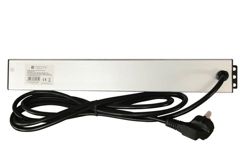 Multipresa 8 Posti da Rack 19'' con Interruttore Spina Schuko Angolata 1.5U in Multiprese Scontolo.net - Potenza, commercioVirtuoso.it