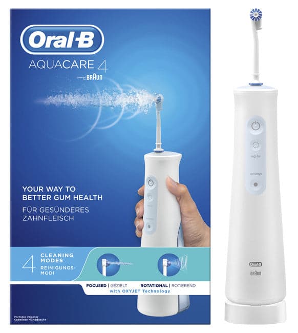 Oral-b idropulsore aquacare 4 in Idropulsori e fili interdentali elettrici Clubfarma - Melilli, commercioVirtuoso.it