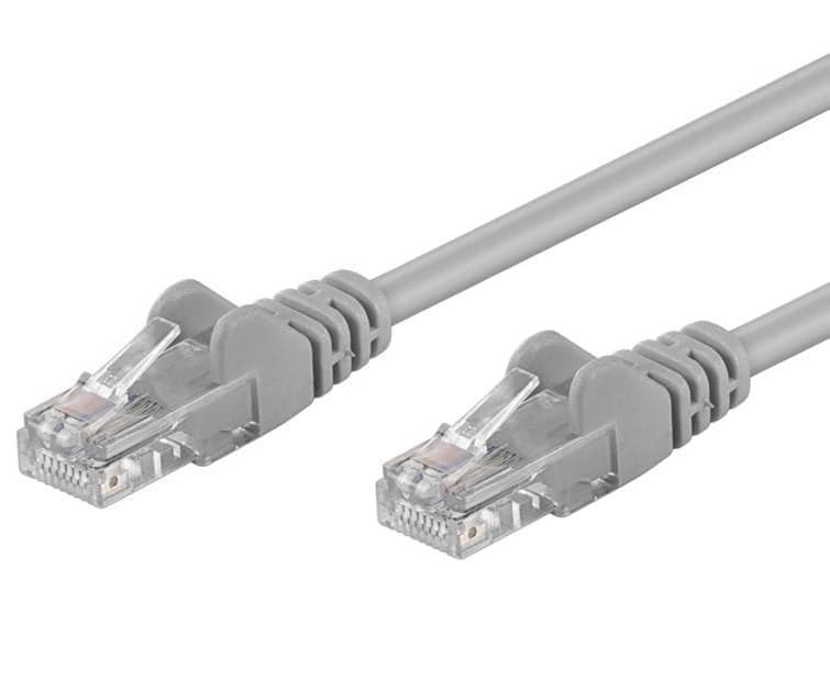 Cavo di rete Patch CCA Cat. 6 Grigio UTP 0,25 m in Cavi Ethernet Scontolo.net - Potenza, commercioVirtuoso.it