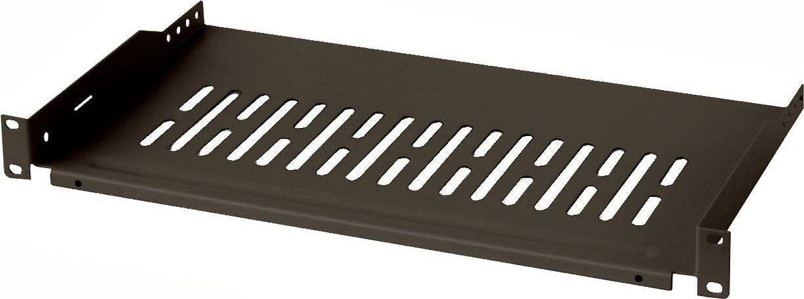 Mensola per Rack 19'' 255 mm 1U Fissaggio su 2 punti Nero in Clip fermacavi da parete Scontolo.net - Potenza, commercioVirtuoso.it