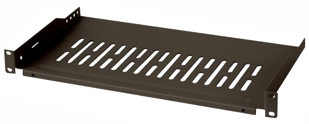 Mensola per Rack 19'' 255 mm 1U Fissaggio su 2 punti Nero in Clip fermacavi da parete Scontolo.net - Potenza, commercioVirtuoso.it