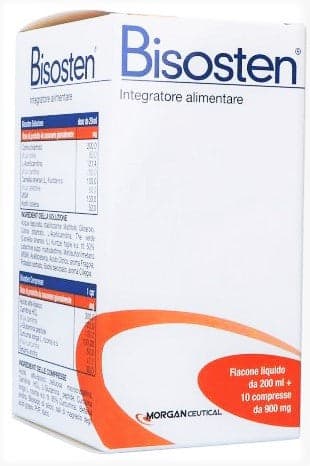 Bisosten 200ml piu 10cprx930mg