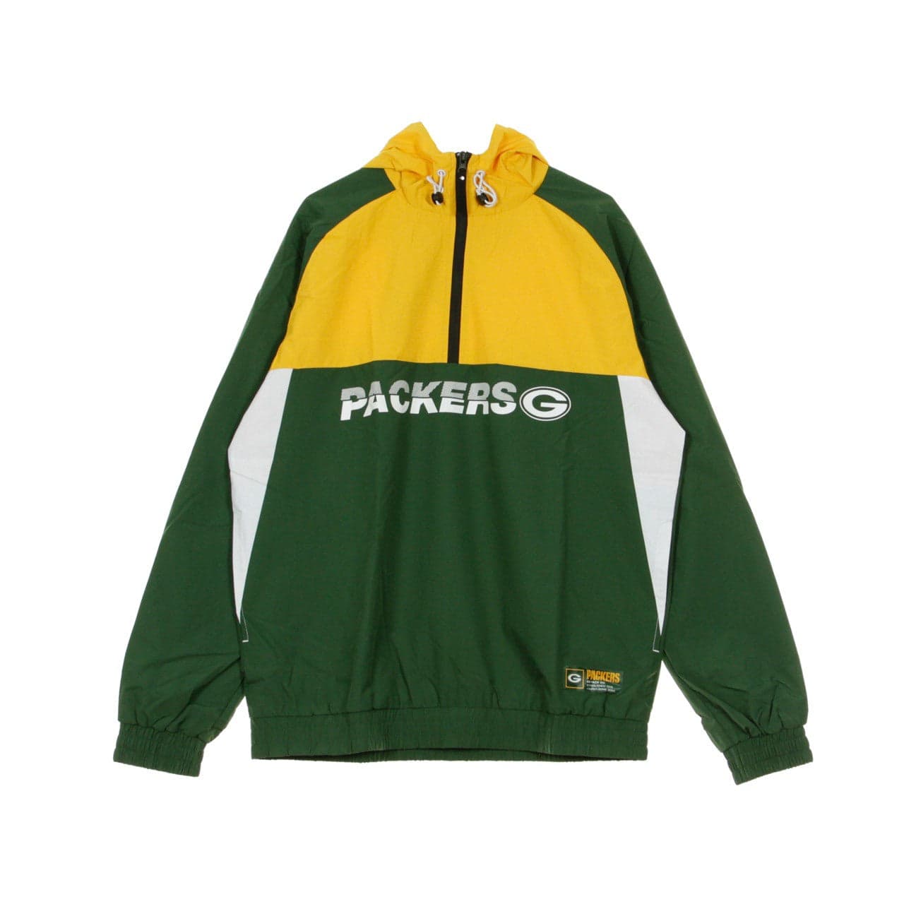 NEW ERA Giacca a Vento Infilabile Uomo Nfl Colour Block Windbreaker Grepac Original Team Colors