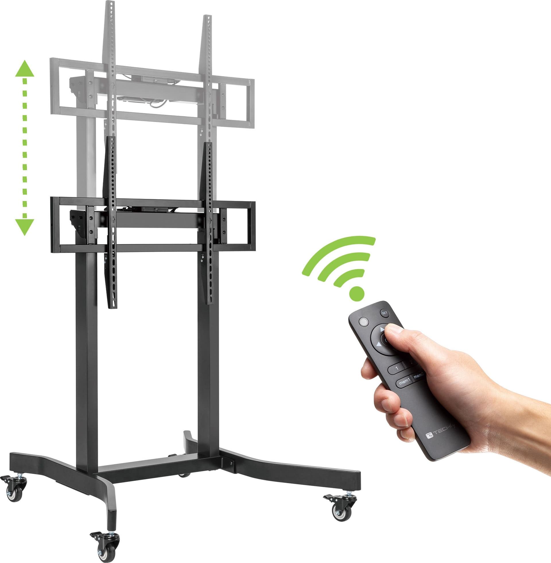 Supporto TV Motorizzato Regolabile per TV da 55-100'' con Telecomandato in Supporti da parete e da soffitto Scontolo.net - Potenza, commercioVirtuoso.it