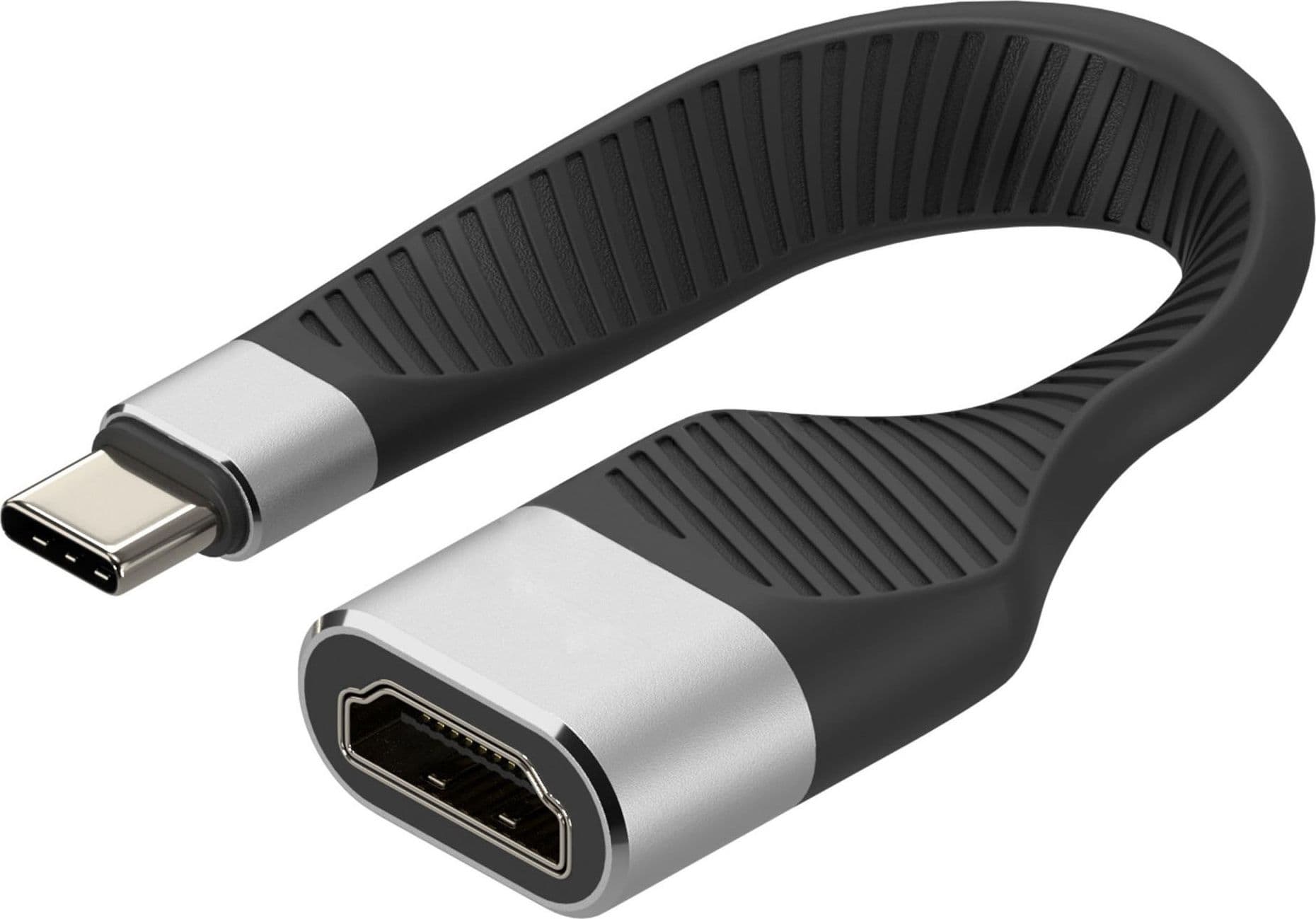 Cavo Corto Piatto USB-C&trade Maschio a HDMI Femmina FPC 13,6 cm in Cavi HDMI Scontolo.net - Potenza, commercioVirtuoso.it