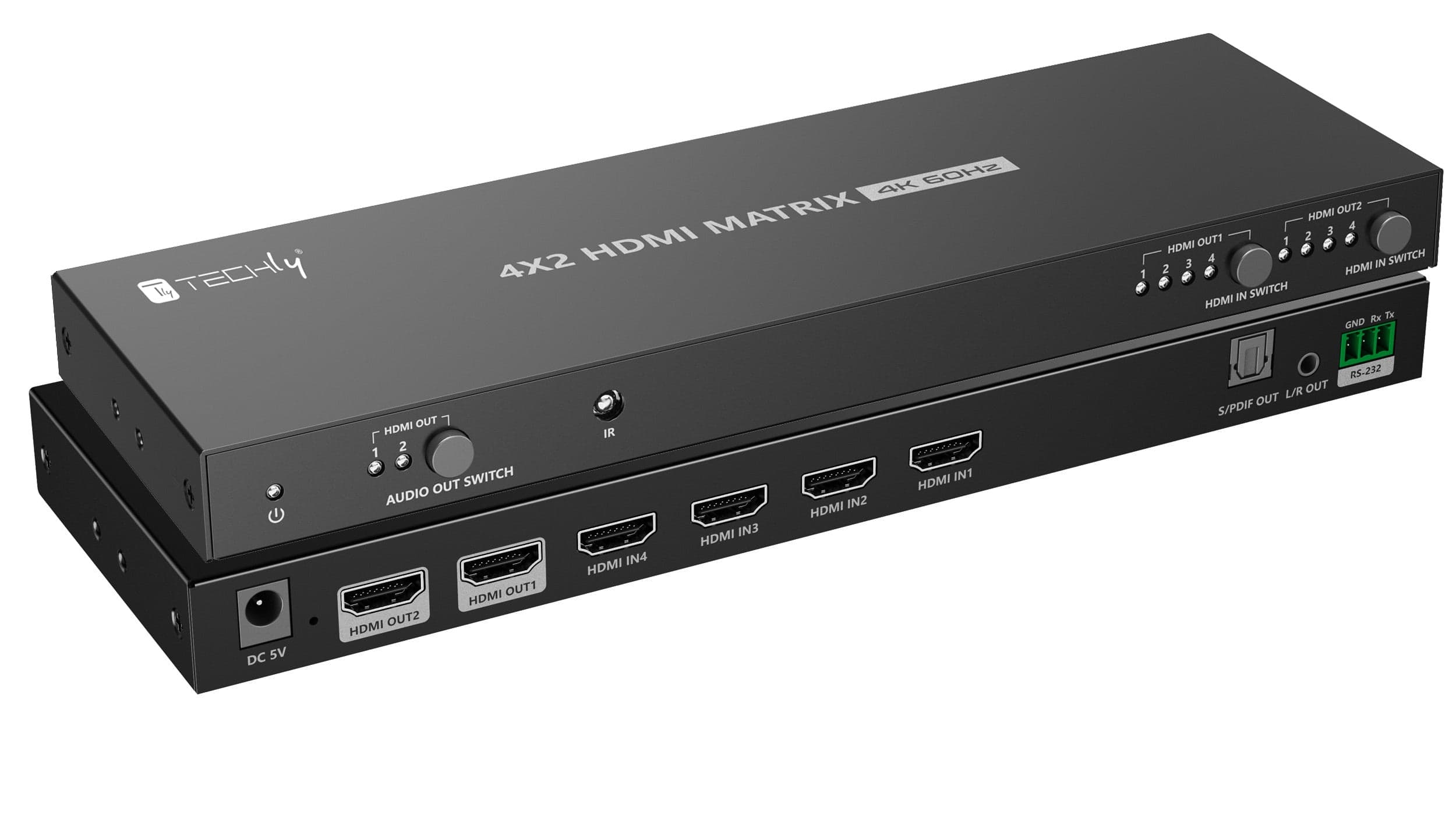 Switch Matrix HDMI2.0 4x2 4K@60 Hz in Cavi HDMI Scontolo.net - Potenza, commercioVirtuoso.it