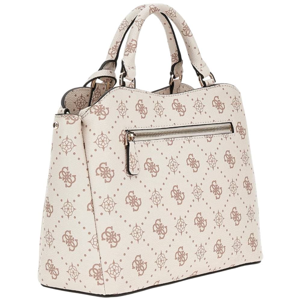 Guess borsa a mano crema Silia 4G logo peony HWGP9890060VNO in Borse a tracolla Prodotti di Classe - Nocera Superiore, commercioVirtuoso.it