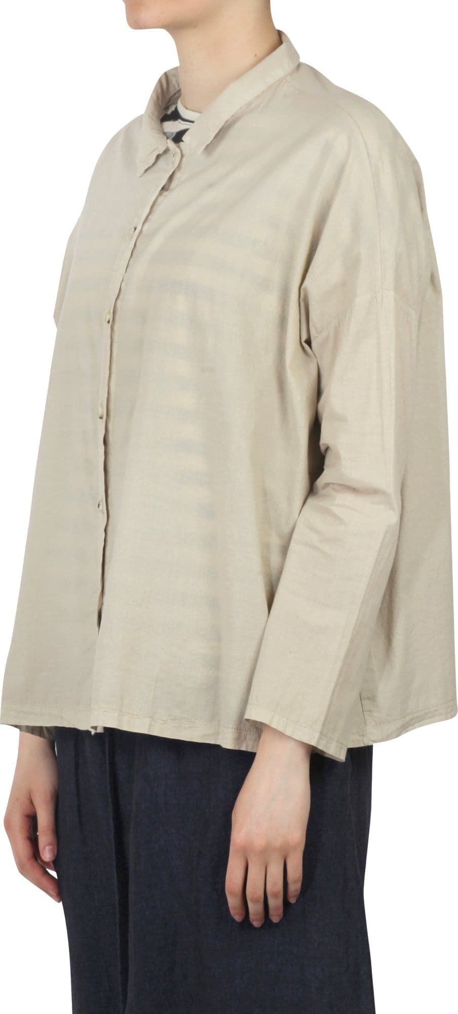 MAMA B Mama B - Camicia - 450654 - Beige da donna in Bluse e camicie Drestige - Casamassima, commercioVirtuoso.it