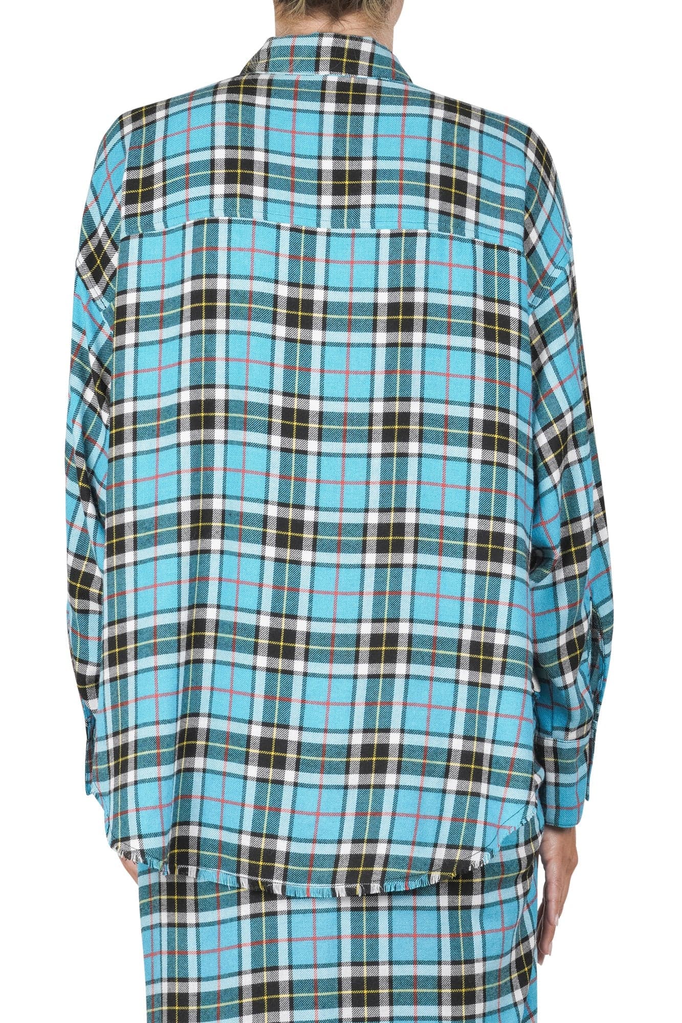 8PM 8pm - Camicia - 460227 - Nero/Turchese da donna in Bluse e camicie Drestige - Casamassima, commercioVirtuoso.it