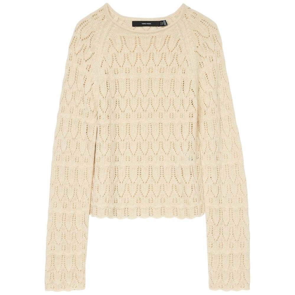 Vero Moda pullover beige New Fabienne 10306632 in Maglioni Prodotti di Classe - Nocera Superiore, commercioVirtuoso.it