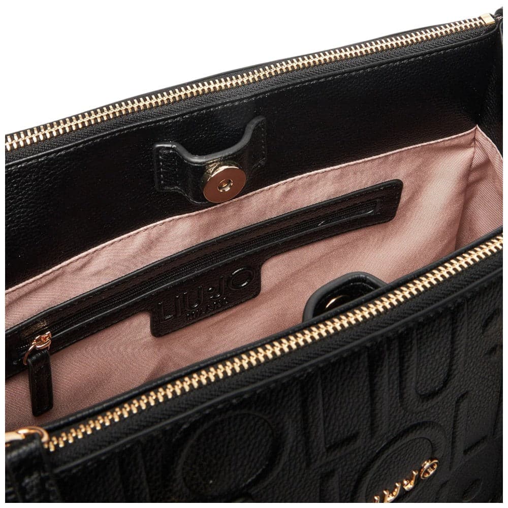 Liu Jo borsa nera satchel media AF5008E0538-22222 in Borse a tracolla Prodotti di Classe - Nocera Superiore, commercioVirtuoso.it