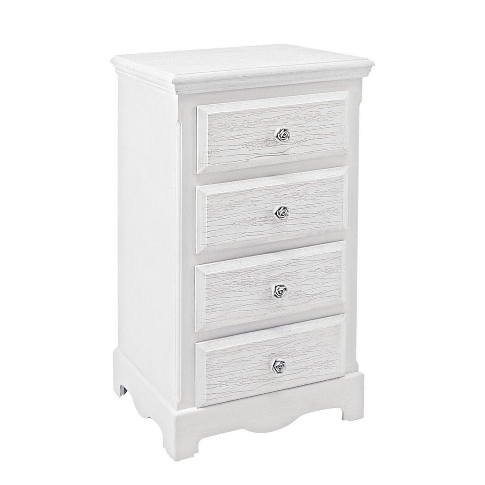 Cassettiera "Blanc" per interno, con 4 Cassetti, 87 x 47 x 88 cm - 22