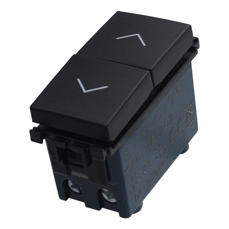 ETTROIT Pulsante Interbloccato Doppio Saliscendi 1P+1P 10A Colore Nero Compatibile Con Vimar Arke in Prese a muro Scontolo.net - Potenza, commercioVirtuoso.it