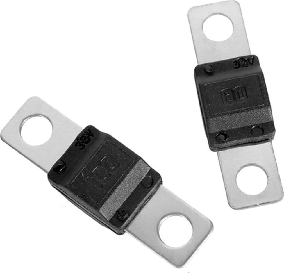 Kit 4 Fusibili MIDI 2pz 80A piu 2pz 100A per Auto Camion Moto 1.2cmx4.1cm Foro 30mm in Fusibili mini Scontolo.net - Potenza, commercioVirtuoso.it