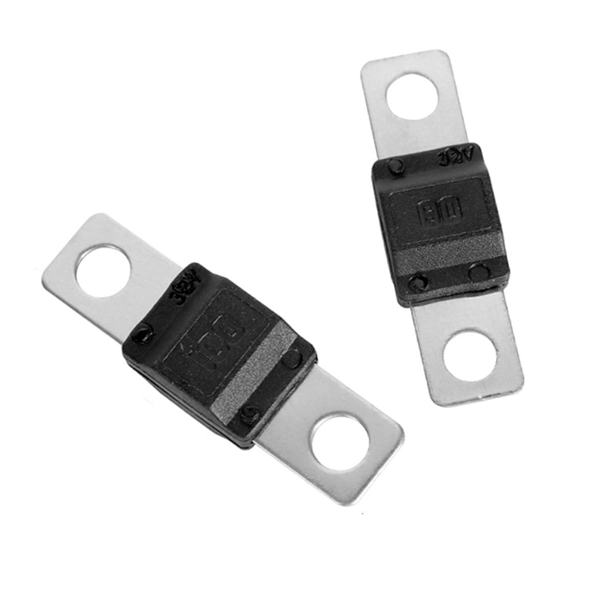 Kit 4 Fusibili MIDI 2pz 80A piu 2pz 100A per Auto Camion Moto 1.2cmx4.1cm Foro 30mm in Fusibili mini Scontolo.net - Potenza, commercioVirtuoso.it