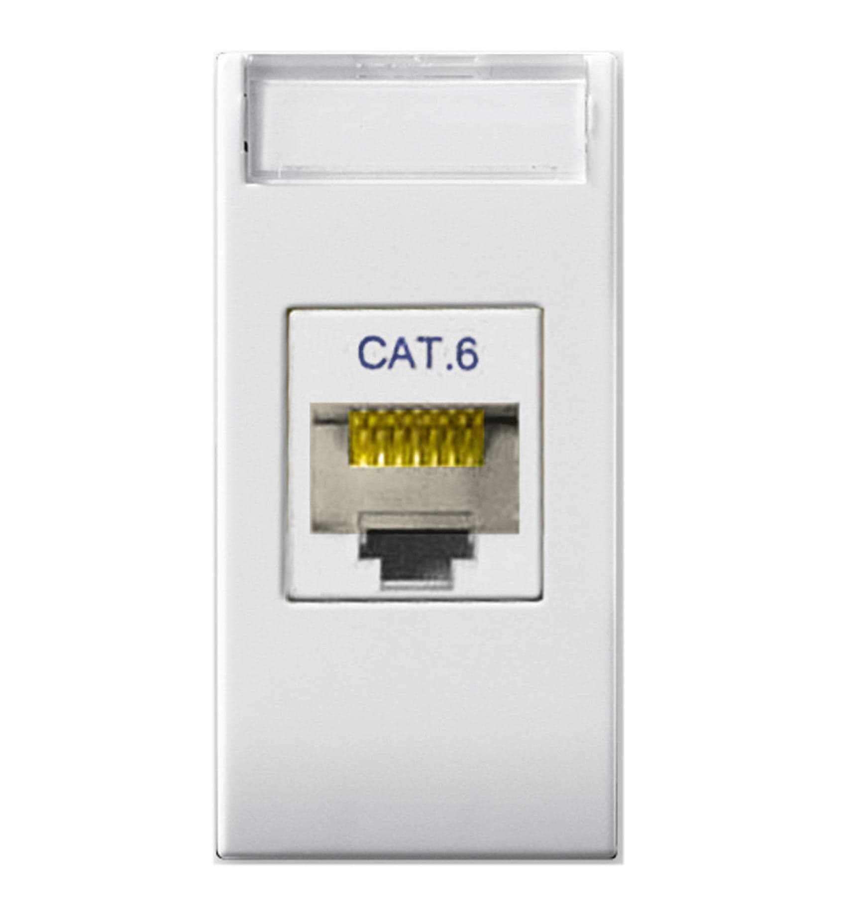 Domus S44 Presa RJ45 Cat.6 UTP Bianco Lucido in Cavi Ethernet Scontolo.net - Potenza, commercioVirtuoso.it