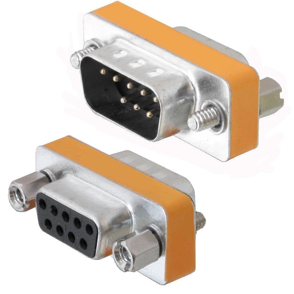 Gender Changer D-SUB 9 pin M/F Null Modem in  Scontolo.net - Potenza, commercioVirtuoso.it