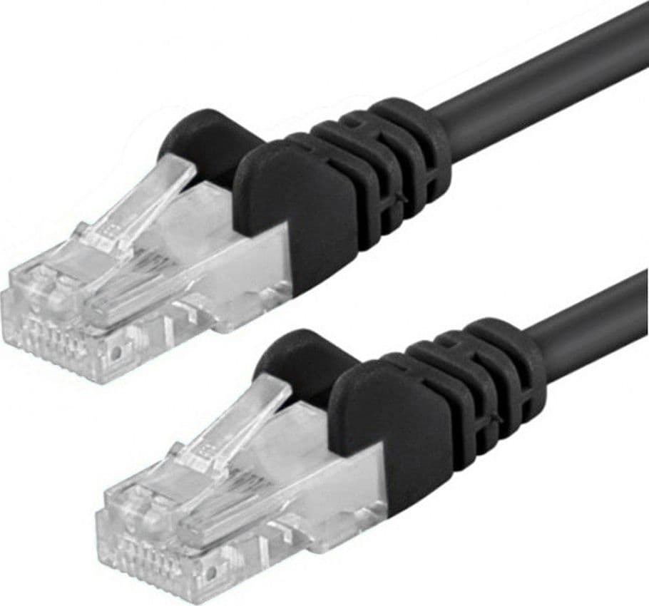 Cavo di rete Patch in Rame Cat. 5e Nero UTP 0,5 m in Cavi Ethernet Scontolo.net - Potenza, commercioVirtuoso.it