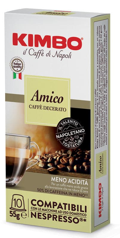 Kimbo amico caffe  decer 10cps in  Clubfarma - Melilli, commercioVirtuoso.it