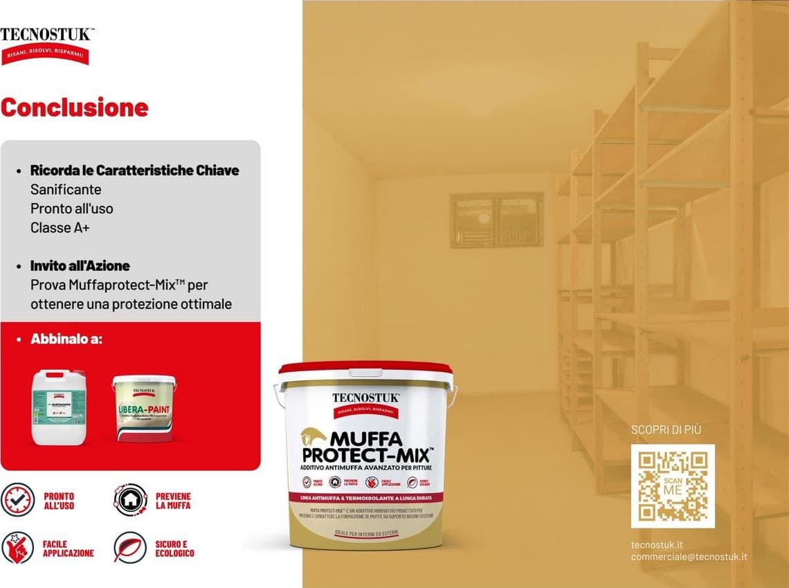 Muffa Protect-Mix – Additivo antimuffa per pitture interni/esterni in Prodotti antimuffa Masterbrico - Longobardi, commercioVirtuoso.it