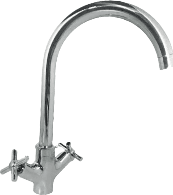 Rubinetto per bagno o cucina maniglie a croce, moderno in Rubinetti per vasca BagnoClic.it - Pregnana Milanese, commercioVirtuoso.it