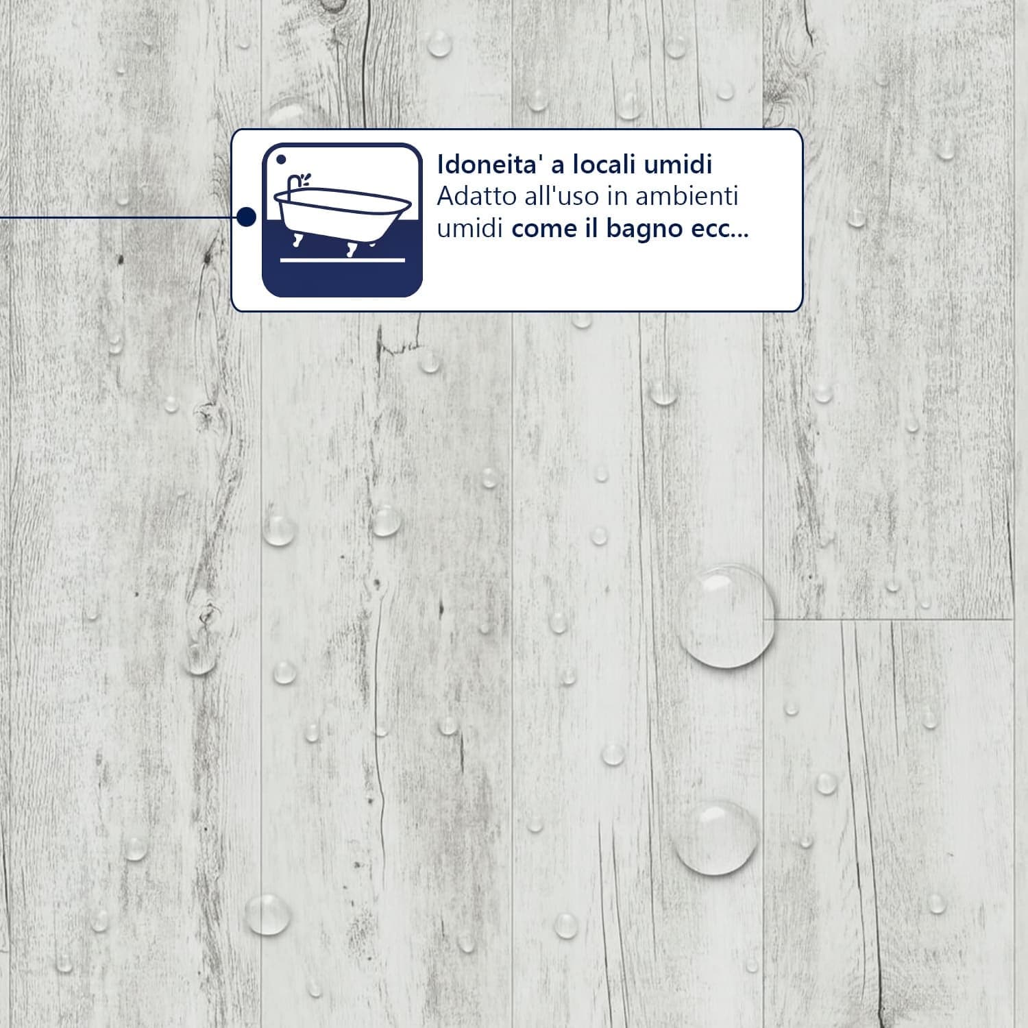 Pavimento PVC Adesivo Effetto Legno - Listoni 15,2 x 91,4 cm - Spessore 2.0 mm Confezione 2.20mq in Pavimenti di PVC Masterbrico - Longobardi, commercioVirtuoso.it