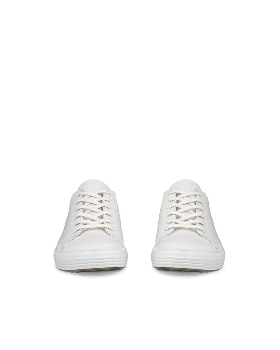 ECCO sneakers uomo Soft 7 M in pelle white 470824 50104 in prodotto Teresi Calzature - Marsala, commercioVirtuoso.it