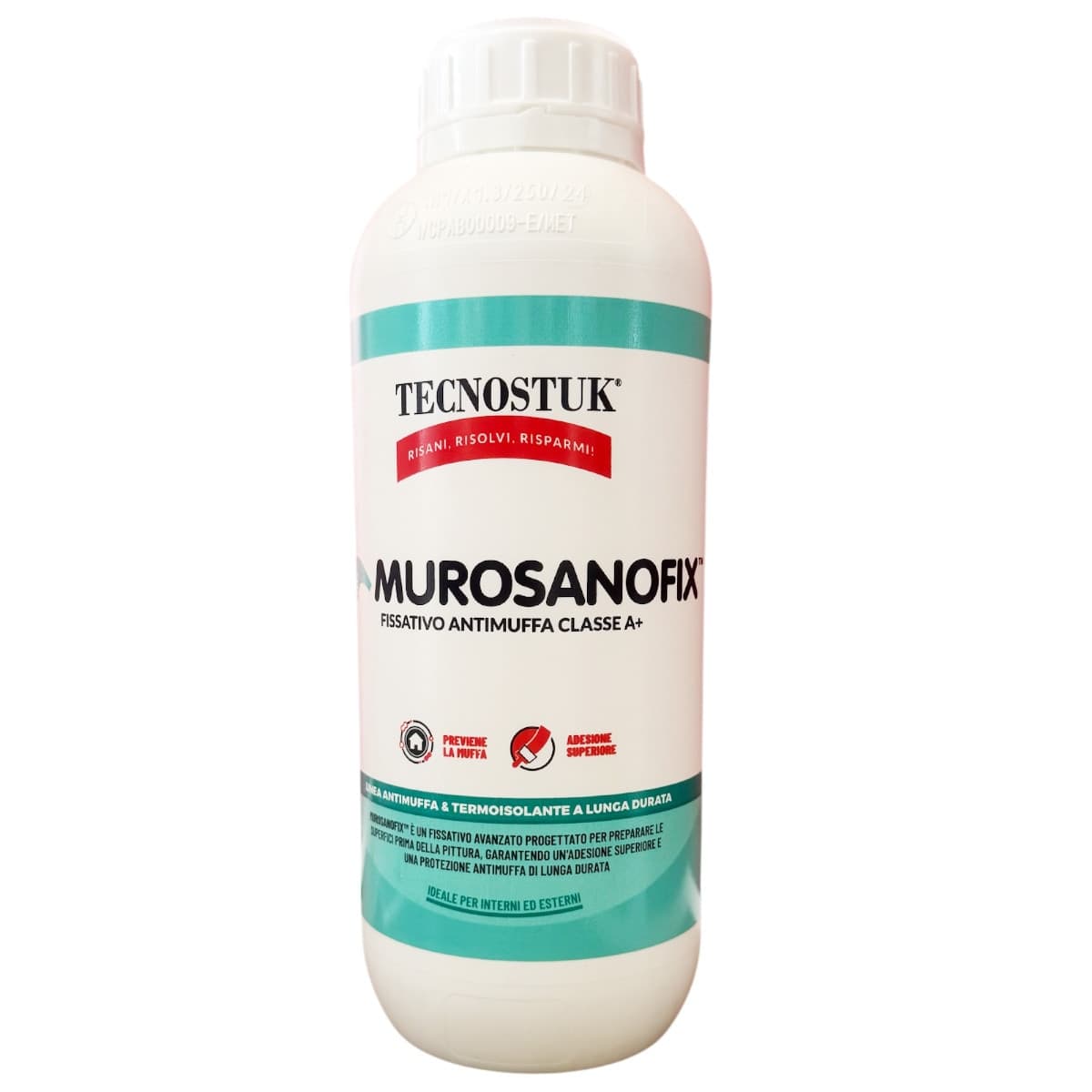 Tecnostuk MuroSano Fix – Fissativo antimuffa trasparente in Prodotti antimuffa Masterbrico - Longobardi, commercioVirtuoso.it