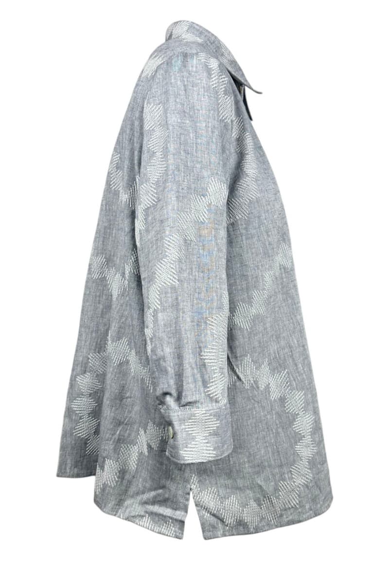 Camicetta Snob Camicie Grigio da donna in Bluse e camicie Drestige - Casamassima, commercioVirtuoso.it