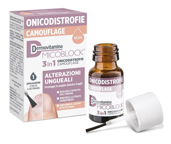 Dermovitamina micoblock 3 in 1 onicodistrofie camouflage 8ml