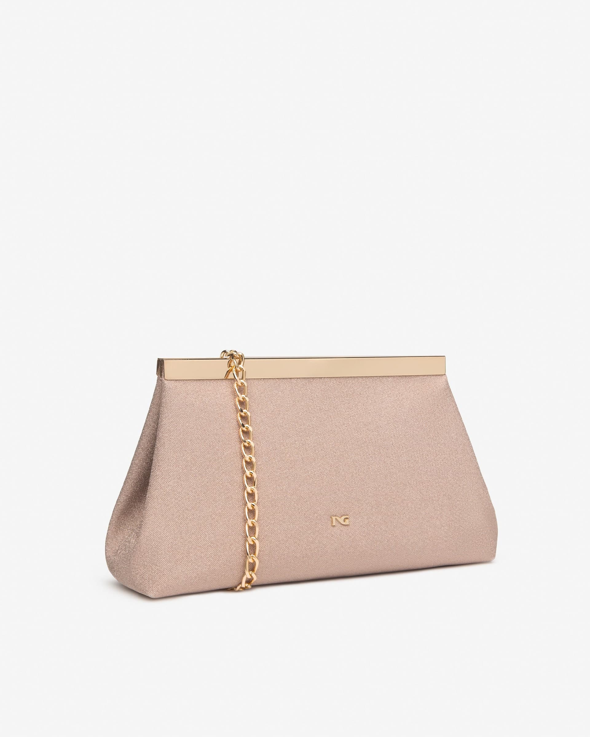 Nero Giardini pochette donna in tessuto microglitter E644130DE631 in prodotto Teresi Calzature - Marsala, commercioVirtuoso.it