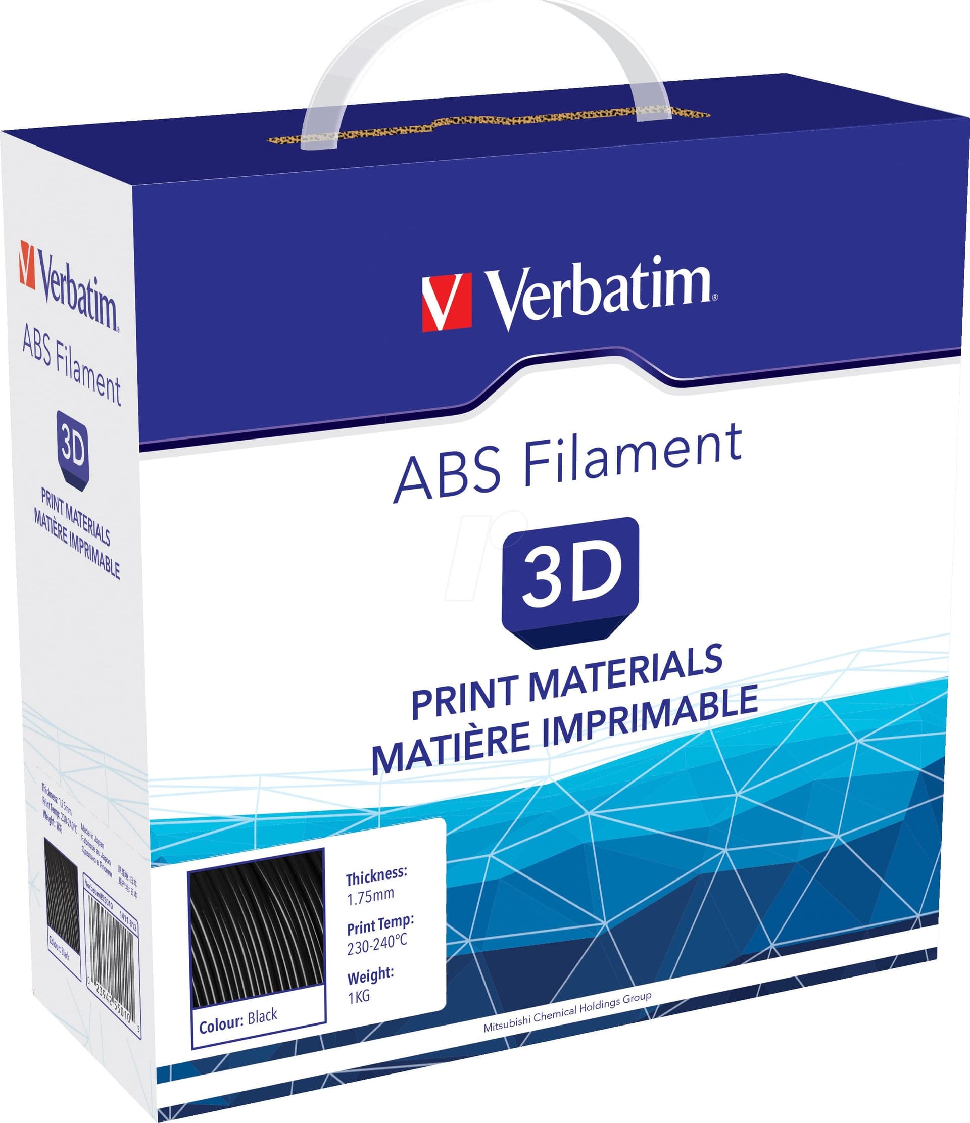 Filamento ABS Stampa 3D 1.75mm 1kg Nero in Filamenti per stampanti 3D Scontolo.net - Potenza, commercioVirtuoso.it