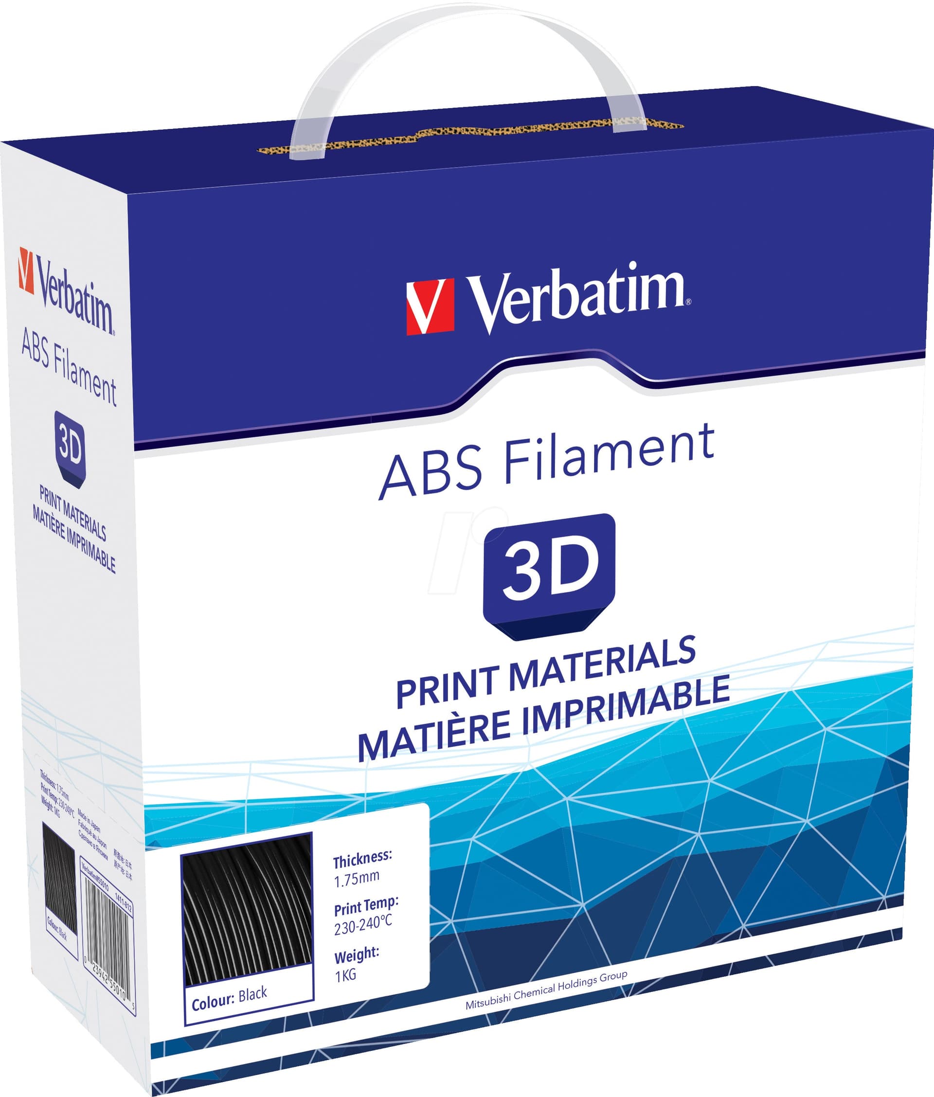 Filamento ABS Stampa 3D 1.75mm 1kg Nero in Filamenti per stampanti 3D Scontolo.net - Potenza, commercioVirtuoso.it