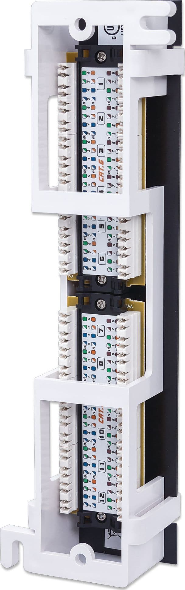 Pannello Patch 12 Porte UTP Cat6 Installazione a Muro in  Scontolo.net - Potenza, commercioVirtuoso.it