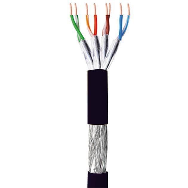 Matassa S/FTP Cavo Cat.7 Rame 100m Rigido Nero in Cavi Ethernet Scontolo.net - Potenza, commercioVirtuoso.it