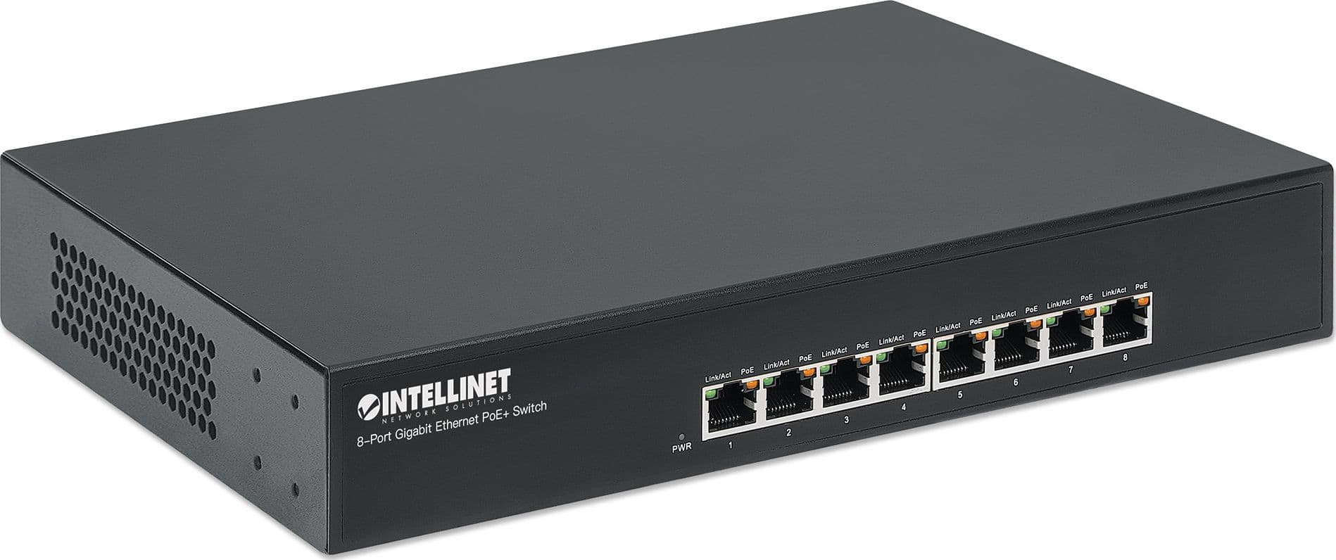 Switch 8 porte Gigabit PoE+ in  Scontolo.net - Potenza, commercioVirtuoso.it