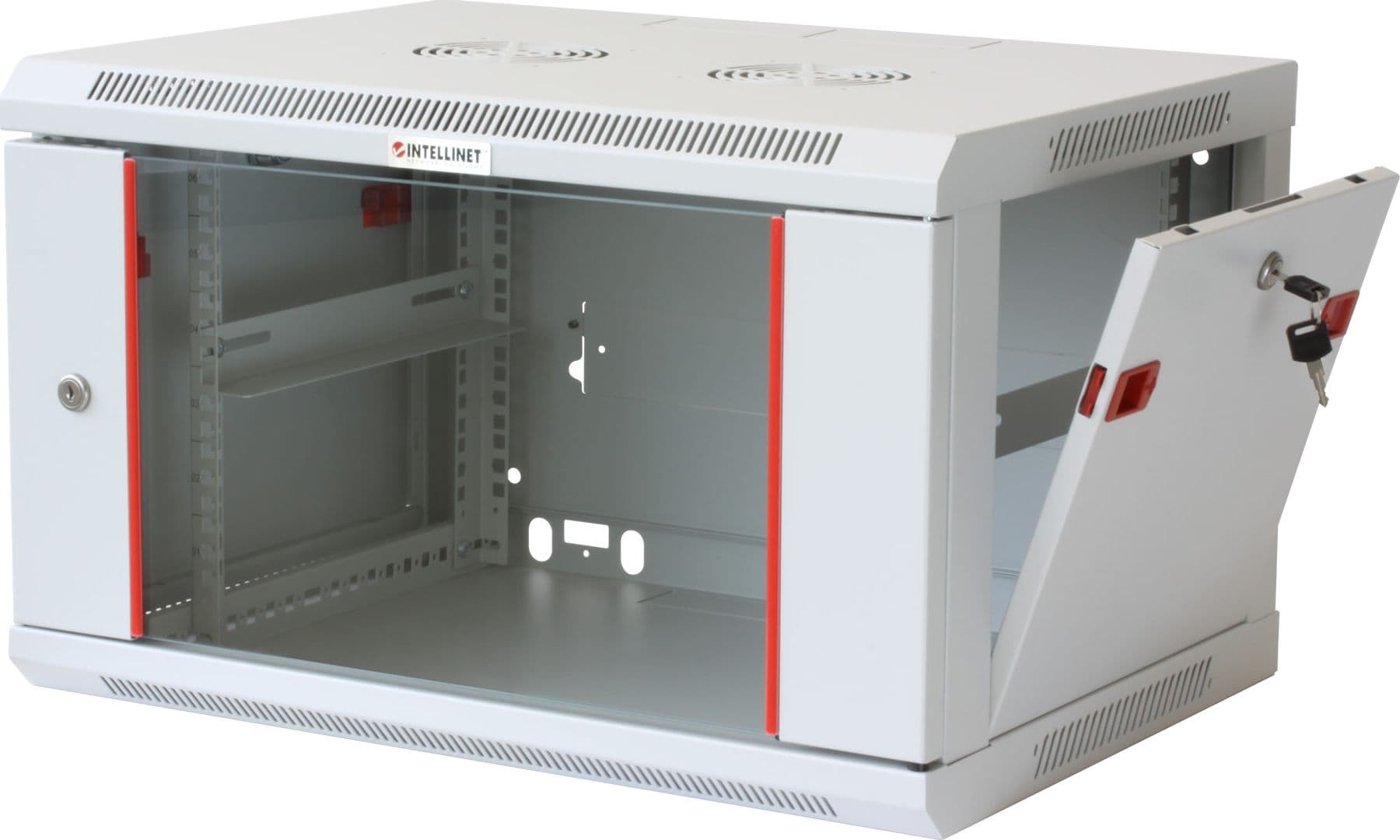 Armadio Rack 19'' a muro 6 unit&agrave sezione unica prof. 600mm Grigio in  Scontolo.net - Potenza, commercioVirtuoso.it