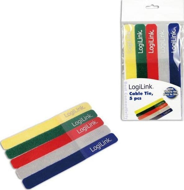 Fascette Fermacavo Colorate in Velcro Set da 5 pz in Stringicavi Scontolo.net - Potenza, commercioVirtuoso.it