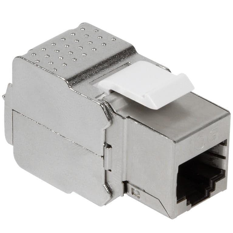 Frutto Keystone RJ45 Cat6A 10Gigabit STP 180&deg Toolless in Cavi Ethernet Scontolo.net - Potenza, commercioVirtuoso.it