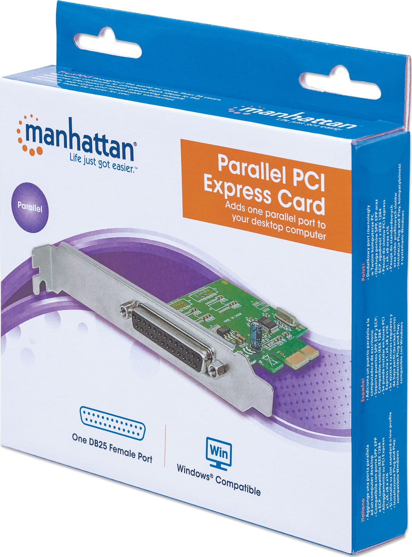 Scheda parallela PCI Express 1 porta in  Scontolo.net - Potenza, commercioVirtuoso.it