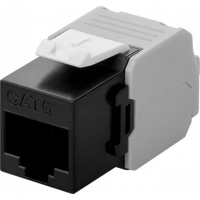 Frutto Keystone RJ45 UTP Cat. 6 Nero Toolfree in Cavi Ethernet Scontolo.net - Potenza, commercioVirtuoso.it
